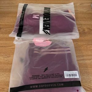 Doyoueven set top size medium bottoms size small